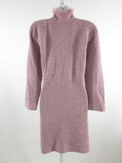 Carolyn Eve Pink Knit Long Sleeve Sweater Dress Sz M