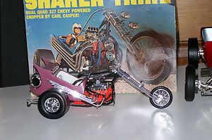 RARE Carl Caspers Shaker Trike Motorcycle Model Kit