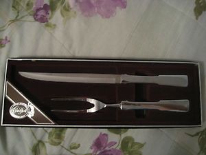 Carvel Hall Stainless Knife and Fork Set