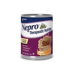 24 8 oz Cans of Nepro Butter Pecan with Carb Steady Expires 1 Aug 2013 