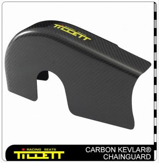 Tillett Carbon Fibre Kevlar Chain Guard Rotax RHD KF Brand New with 