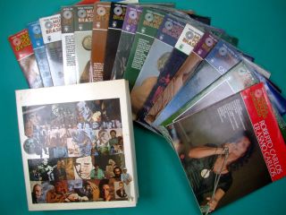 10 NOVA HISTORIA DA MUSICA POPULAR BRASILEIRA 5 BOXES W/ 75 ALBUMS 