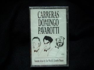   Cassettes Opera by Pavarotti Domingo Carreras Mario Lanza S3353