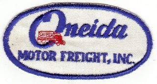 1960s Oneida Motor Freight Uniform Patch Carlstadt NJ