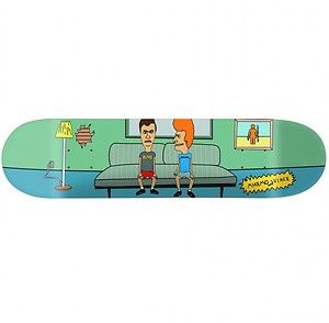 Girl Skateboards Mike MO and Vince Beavis and Butthead Deck