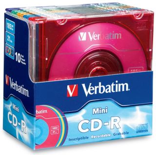   CD Rs & Colored Slim Jewel Cases . Product ID Verbatim 94335