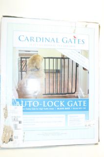 is 100 % functional cardinal gates auto lock gate black