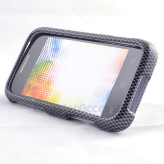 Carbon Hard Case Cover for Samsung Galaxy Rush M830 V8000