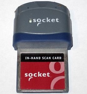 Socket in Hand Scan Card CF Barcode Laser Scanner Damaged 8510 00157 A 