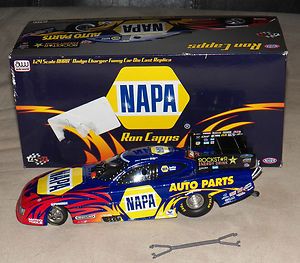Ron Capps Napa NHRA Dodge Funny Car Diecast 1 24 Scale Good Condition 