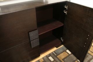 Casta Modern Brown Multifunction Wood Storage Cabinet