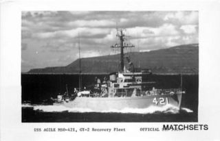 US Navy Military USS Casa Grande LSD 13 MA I Recovery Fleet Snapshot 