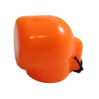 scuba diving tank valve cap protector orange