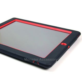   Red Kickstand Hard Case Cover For Apple New Ipad 3 3rd Generation