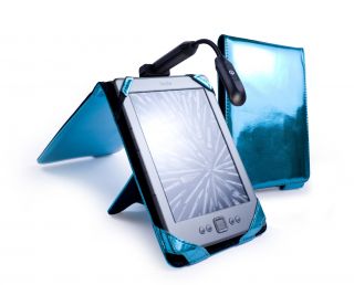 Tuff Luv Bliss Case for Kindle 6 E Ink Kobo Touch Aqua Rechg Light 