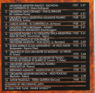Argentinan Pasion de Tango Latin Orchestra Music New CD