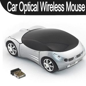 Car Wireless Optical Mouse Mice for Laptop PC 1000