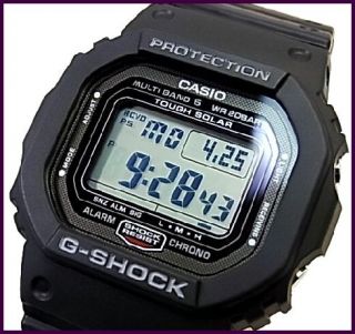 CASIO G SHOCK Watches GW 5000 1JF Tough Solar Multi Band 6 Watches 