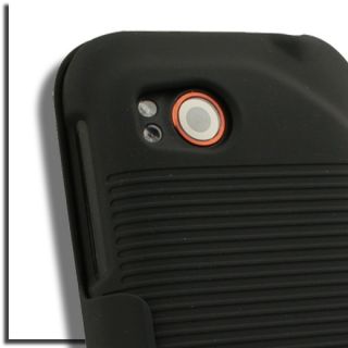 Case Car Charger for HTC Rezound A Holster Pouch Cover Black Skin Clip 