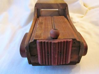 Vintage Original 1940s Cass Toy Large Wood Station Wagon Car Wooden 