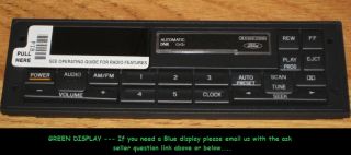   Thunderbird Mustang F150 Tape Cassette Radio Faceplate Buttons