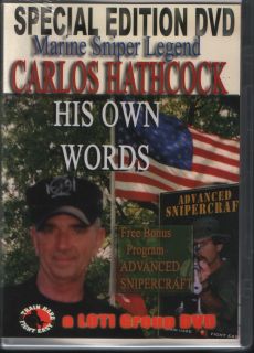 Carlos Hathcock USMC Marine Sniper Bonus Feature DVD