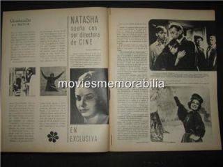 Brigitte Bardot Article Cinelandia Mex Magazine 1969