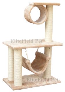EliteField Cat Tree Furniture Condo House Scratcher Bed Toy Post Efct 