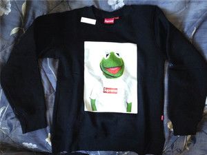 Supreme Kermit The Frog Crewneck Sweater Very RARE  