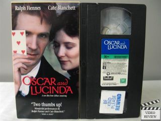 Oscar and Lucinda VHS Ralph Fiennes Cate Blanchett 086162276637