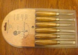 UJ Ramelson Wood Carving Tool Set of 6 Woodcarving Tools