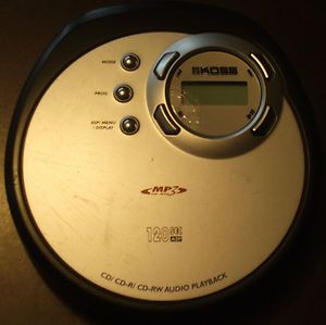 Koss KS5406 Personal CD Player with MP3 CD CD R CD RW Audio Playback 