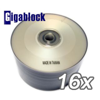 600 DVD R 16x Silver Inkjet Hub Printable Wholesale Box
