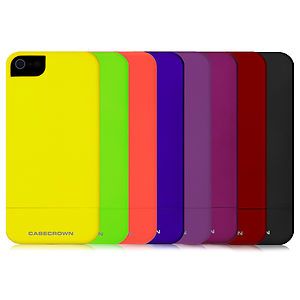 CaseCrown Lux Glider Case for Apple iPhone 5 Assorted Colors