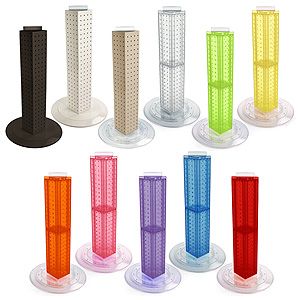   25 Pegboard Spinner Display Rack 11 Colors to Choose from New