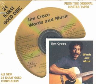 SEALED Audiophile DCC Gold CD Jim Croce Hits Co 18 Remastered Tracks 