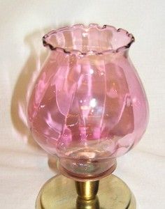 Home Interiors Homco Pink Celeste Votive Candle Sconce Cup w New 