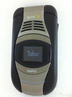 general interest sanyo taho e4100 sprint rugged flip cellular phone
