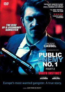 Mesrine Public Enemy No 1 PT 1 2008 New DVD Cassel