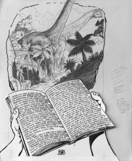 Budd Root Original Published Art Cavewoman 3 PG 23 1st Series 14x17 