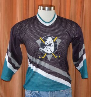 Anaheim Mighty Ducks CCM Vintage NHL Hockey Jersey Shirt Youth Boys 