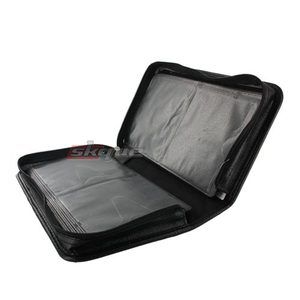   Capacity Leather CD DVD VCD Wallet with Little Grid Case Storage Album
