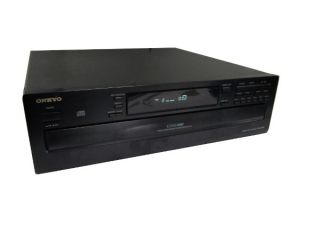 Onkyo DX C340 6 CD Compact Disc Carousel Player Home Audio w Remote 
