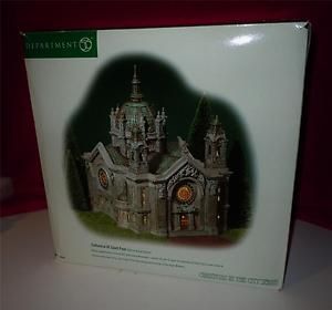 DEPT. 56   CHRISTMAS IN THE CITY  CATHEDRAL OF ST PAUL LOT 2013