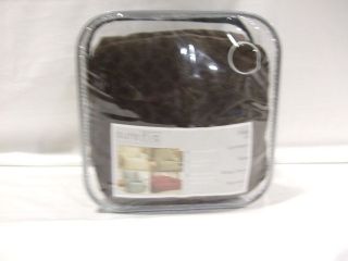 Sure Fit Stretch Stone Chocolate Brown Chair Slipcover