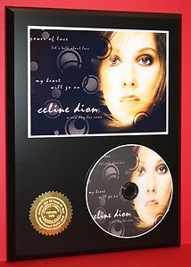 CELINE DION LIMITED EDITION PICTURE CD DISC RARE COLLECTIBLE MUSIC 