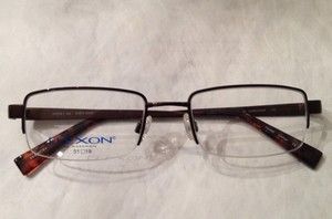 New Flexon by Marchon 485 Eyeglasses Frames 51mm Color Shiny Bark 