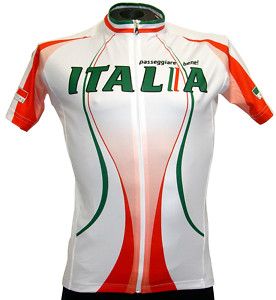 GSG Cento Italia Mens Cycling Jersey Green Red