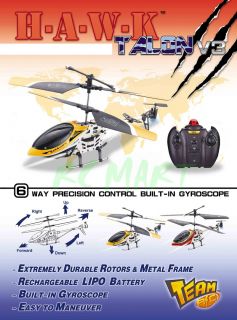 9808 Metal Frame 3 Channel Gyroscope RC Helicopter New