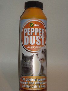 New Vitax Pepper Dust Cat and Dog Repellent Deterrent 225g